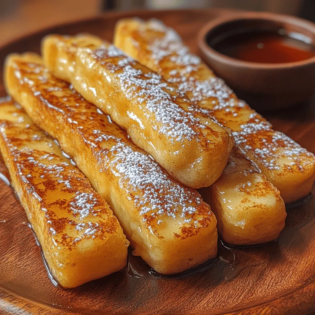 French toast has long been celebrated as a beloved breakfast staple, cherished for its delightful combination of flavors and textures. This classic dish, often associated with lazy weekend mornings and family gatherings, transforms humble bread into a sweet and satisfying meal. Over the years, variations of French toast have emerged, but few can compete with the charm of Golden Baked French Toast Sticks. This delightful recipe takes the traditional concept and elevates it to new heights, making it not only a treat for your taste buds but also a visually appealing addition to any breakfast table.