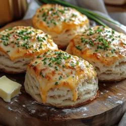 If you're looking for a recipe that combines comfort, flavor, and simplicity, then Cheesy Chive Delight Biscuits should be at the top of your list. These scrumptious biscuits promise a delightful blend of gooey cheese and fresh chives, making them the perfect addition to any meal or a standalone snack. Whether served warm alongside a hearty soup or enjoyed as a quick breakfast option, these biscuits embody the essence of homemade goodness.