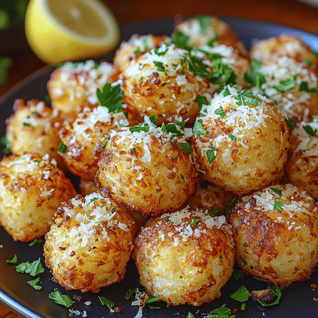 In the realm of comfort foods, few items hold a candle to the humble tater tot. These tiny, golden nuggets of joy boast a crispy exterior that gives way to a soft and fluffy interior, making them a beloved staple in households across the globe. Originating in the United States during the 1950s, tater tots were created as a way to utilize leftover potato scraps, and they quickly gained popularity, becoming a go-to snack for children and adults alike. Today, we take this classic snack and elevate it to new culinary heights with a delightful recipe for Cheesy Garlic Parmesan Air-Fried Tots.