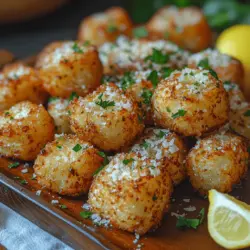 In the realm of comfort foods, few items hold a candle to the humble tater tot. These tiny, golden nuggets of joy boast a crispy exterior that gives way to a soft and fluffy interior, making them a beloved staple in households across the globe. Originating in the United States during the 1950s, tater tots were created as a way to utilize leftover potato scraps, and they quickly gained popularity, becoming a go-to snack for children and adults alike. Today, we take this classic snack and elevate it to new culinary heights with a delightful recipe for Cheesy Garlic Parmesan Air-Fried Tots.