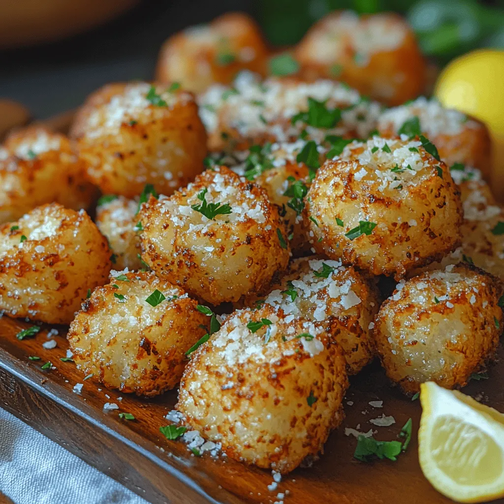 In the realm of comfort foods, few items hold a candle to the humble tater tot. These tiny, golden nuggets of joy boast a crispy exterior that gives way to a soft and fluffy interior, making them a beloved staple in households across the globe. Originating in the United States during the 1950s, tater tots were created as a way to utilize leftover potato scraps, and they quickly gained popularity, becoming a go-to snack for children and adults alike. Today, we take this classic snack and elevate it to new culinary heights with a delightful recipe for Cheesy Garlic Parmesan Air-Fried Tots.