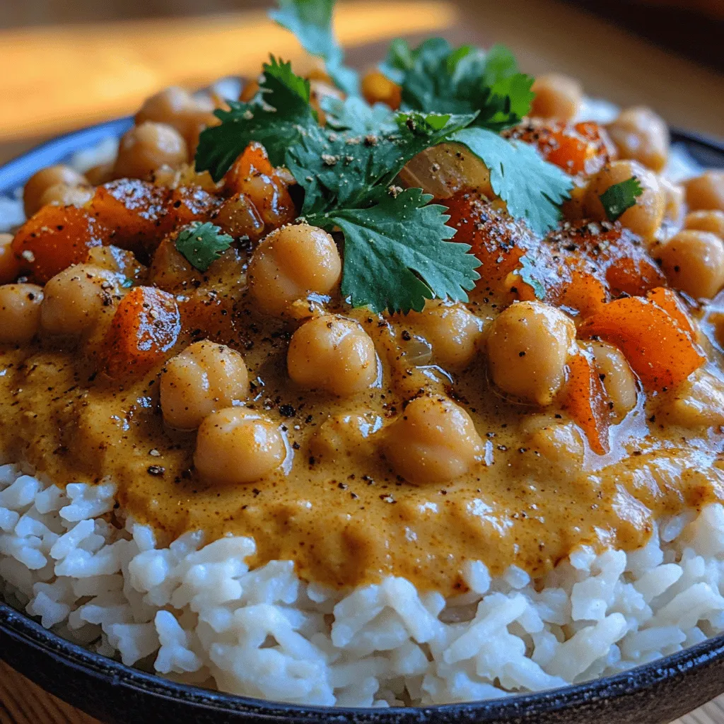 Coconut Bliss Chickpea Curry is a delightful dish that marries the earthiness of chickpeas with the creamy richness of coconut milk, resulting in a culinary experience that is both satisfying and nourishing. This recipe not only showcases the versatility of plant-based ingredients but also highlights the vibrant flavors that can be achieved without relying on meat or dairy. For those looking to explore the world of vegan and vegetarian cooking, this dish serves as an excellent introduction, offering an array of textures and tastes that are sure to please.