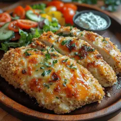 When it comes to creating a satisfying meal that is both healthy and flavorful, Crunchy Pita Crusted Chicken stands out as a perfect choice. This dish combines the lean protein of chicken with the wholesome goodness of whole wheat pita, resulting in a meal that is not only delicious but also packed with nutrients. The crispy pita crust adds a delightful crunch that elevates the chicken, making it appealing to both adults and children alike. Whether you're planning a family dinner, hosting friends, or searching for a quick weeknight meal, this recipe is versatile enough to fit any occasion.