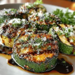 Zesty Grilled Zucchini Parmesan: A Flavorful Summer Delight