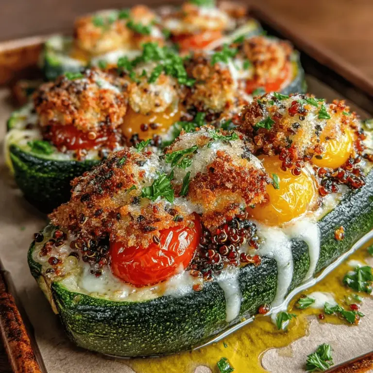 Zucchini stands out as one of the most versatile and healthy vegetables available, celebrated for its mild flavor and adaptability in various culinary applications. Whether grilled, sautéed, or baked, zucchini can easily take on the character of any dish. One of the most delightful and creative ways to enjoy this summer squash is by transforming it into stuffed zucchini boats. This approach not only enhances its taste and texture but also allows for a hearty, wholesome meal that can be customized to suit your preferences.