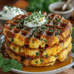 When it comes to breakfast, few dishes are as comforting and satisfying as waffles, but have you ever considered transforming cornbread into this beloved morning staple? Enter Cheddar Jalapeño Cornbread Waffles—a delightful fusion that combines the rich, sweet flavor of cornbread with the sharpness of cheddar and a spicy kick from fresh jalapeños. This innovative recipe brings a unique twist to your brunch table, seamlessly blending traditional Southern cornbread with the decadent fluffiness of waffles.