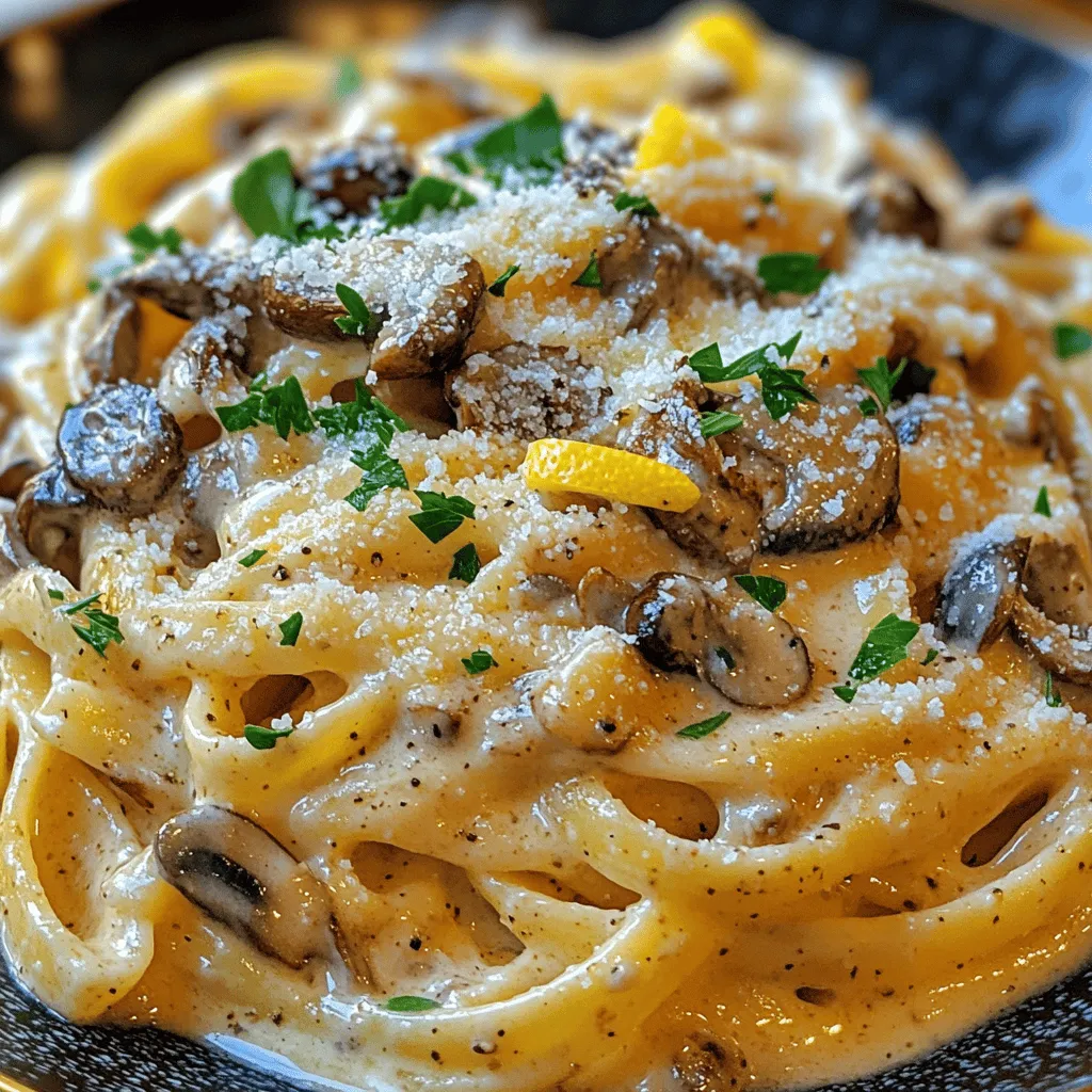 Pasta dishes have long been a staple in kitchens around the world, celebrated for their versatility and comforting qualities. Whether it's a simple spaghetti with marinara or a rich lasagna layered with cheese, pasta has an undeniable ability to please. Among the myriad of pasta recipes, one stands out for its sumptuous flavors and creamy texture: Creamy Wild Mushroom Pasta. This dish not only satisfies the palate but also offers a delightful experience that combines the earthiness of wild mushrooms with a luscious, velvety sauce.