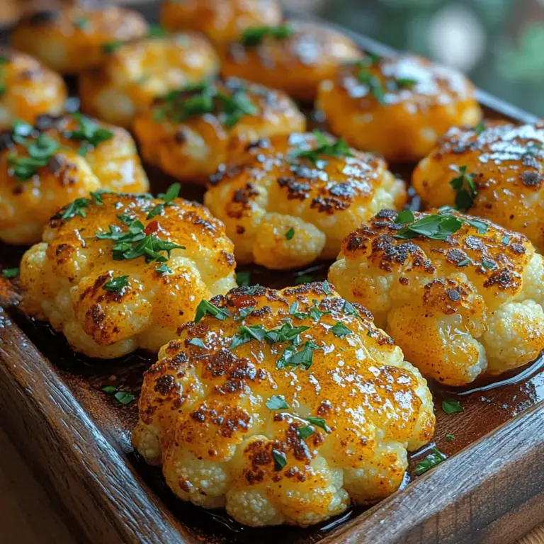 In today's culinary landscape, the allure of homemade dishes has never been more prominent. With a growing emphasis on health and nutrition, home cooks are increasingly turning to vibrant and nutritious vegetables to create meals that are as visually appealing as they are delicious. One such dish that embodies this trend is the Golden Turmeric Roasted Cauliflower. This recipe not only showcases the versatility of cauliflower but also highlights the health benefits of turmeric, making it a staple in many kitchens.