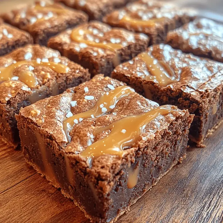 Brownies have long been a beloved dessert, cherished for their rich flavor and satisfying texture. Among the myriad of brownie recipes, caramel swirl brownie bars stand out as a decadent treat that marries the fudgy goodness of traditional brownies with the gooey sweetness of caramel. These bars are not just a dessert; they are an experience—a delightful combination of textures and flavors that can elevate any occasion, from casual family gatherings to festive celebrations.