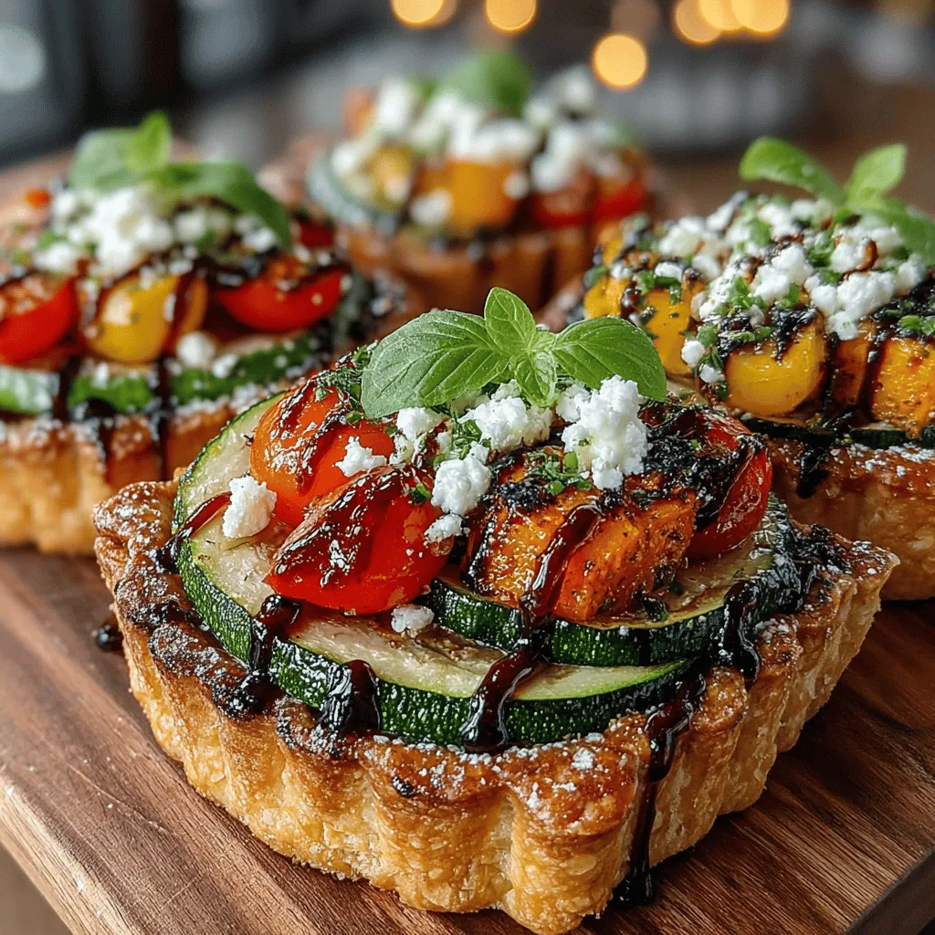 In recent years, the culinary landscape has witnessed a remarkable shift toward plant-based dishes, driven by a growing awareness of health, sustainability, and flavor. This trend has opened up a world of possibilities for home cooks and professional chefs alike, as they explore the versatility and richness that vegetables can bring to the table. Among these innovative creations, the Maple Balsamic Roasted Veggie Tarts stand out as a delightful option that combines savory goodness with a hint of sweetness.