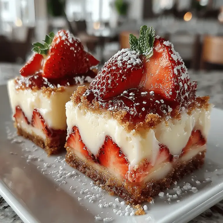 Before diving into the preparation of the Berry Bliss No-Bake Strawberry Cheesecake Bars, it's essential to understand the key ingredients that contribute to their deliciousness. Each component plays a vital role in achieving the perfect balance of flavors and textures that will leave everyone wanting more.