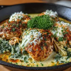 Crockpot Creamy Spinach Artichoke Chicken Recipe