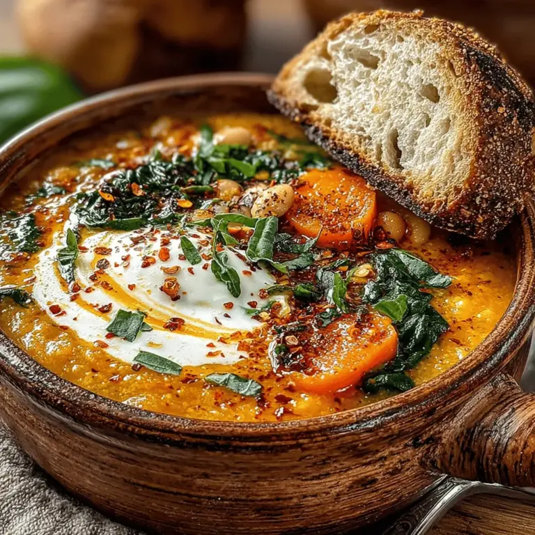 Tuscan cuisine is renowned for its emphasis on hearty, wholesome ingredients that celebrate the flavors of the Mediterranean. This culinary tradition reflects a deep respect for local produce, bringing together simple yet robust flavors that create comforting dishes. Among these, the Hearty Creamy Tuscan White Bean Soup stands out as a quintessential representation of Tuscany's rustic charm. With its rich, creamy texture and vibrant flavors, this soup is perfect for any season, whether you're seeking warmth during the chilly months or a soothing meal on a cool summer evening.