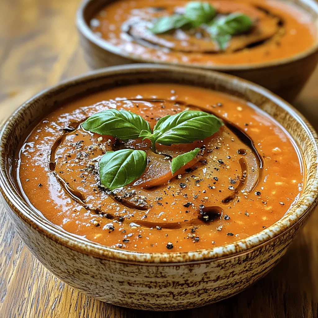 Comfort food holds a special place in our hearts and kitchens, providing warmth and solace in times of need. It transcends the mere act of eating, enveloping us in a sense of nostalgia and well-being. Among the myriad of comfort foods, roasted tomato soup stands out as a quintessential example, celebrated for its rich, satisfying flavors that evoke memories of home-cooked meals and cozy gatherings. This dish is not just a soup; it is a warm embrace in a bowl, capturing the essence of simplicity and nourishment.