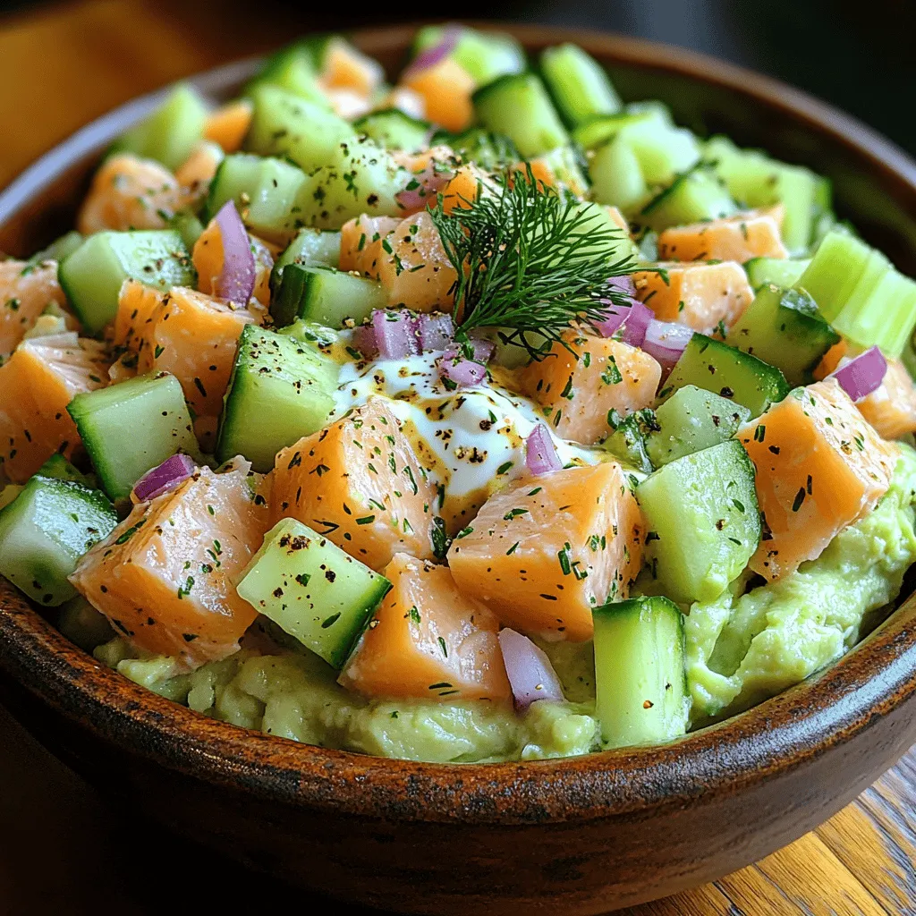 Avocado Tuna Delight is a culinary gem that marries the creamy richness of avocado with the savory taste of tuna, resulting in a dish that is not only delicious but also packed with nutrients. This recipe is ideal for those who lead busy lifestyles, yet still want to enjoy a meal that is both satisfying and health-conscious. Whether you’re preparing lunch for yourself or a quick dinner for the family, Avocado Tuna Delight offers a quick solution that doesn’t compromise on flavor or nutrition.