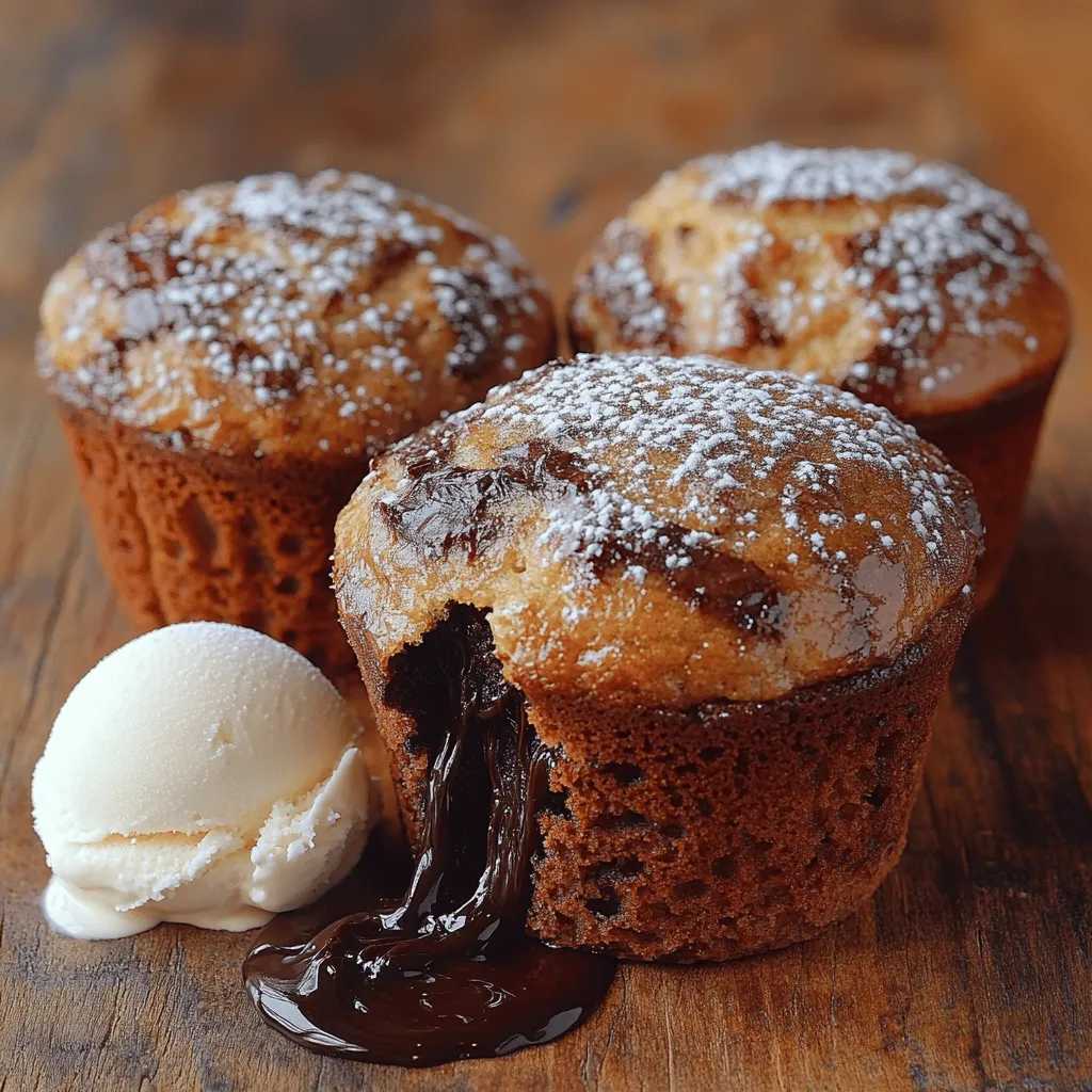 There’s something undeniably enchanting about the experience of cutting into a warm chocolate muffin and watching as rich, gooey molten chocolate flows out like a decadent river. This experience is at the heart of our recipe for Molten Indulgence: Rich Dark Chocolate Lava Muffins. These delightful treats combine the comforting texture of a muffin with the luxurious thrill of a lava cake, making them an irresistible dessert for chocolate lovers.