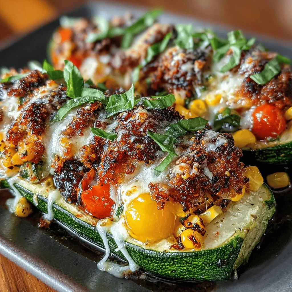 In the realm of healthy cooking, Cheesy Baked Zucchini Boats stand out as a delightful and versatile dish that caters to a variety of dietary preferences. These stuffed zucchini halves serve as a canvas for a plethora of flavors and ingredients, making them not only a nutritious option but also a satisfying meal that can be enjoyed by everyone in the family. Whether you’re looking for a quick weeknight dinner, a side dish for a gathering, or a meal prep option, these zucchini boats are sure to impress.