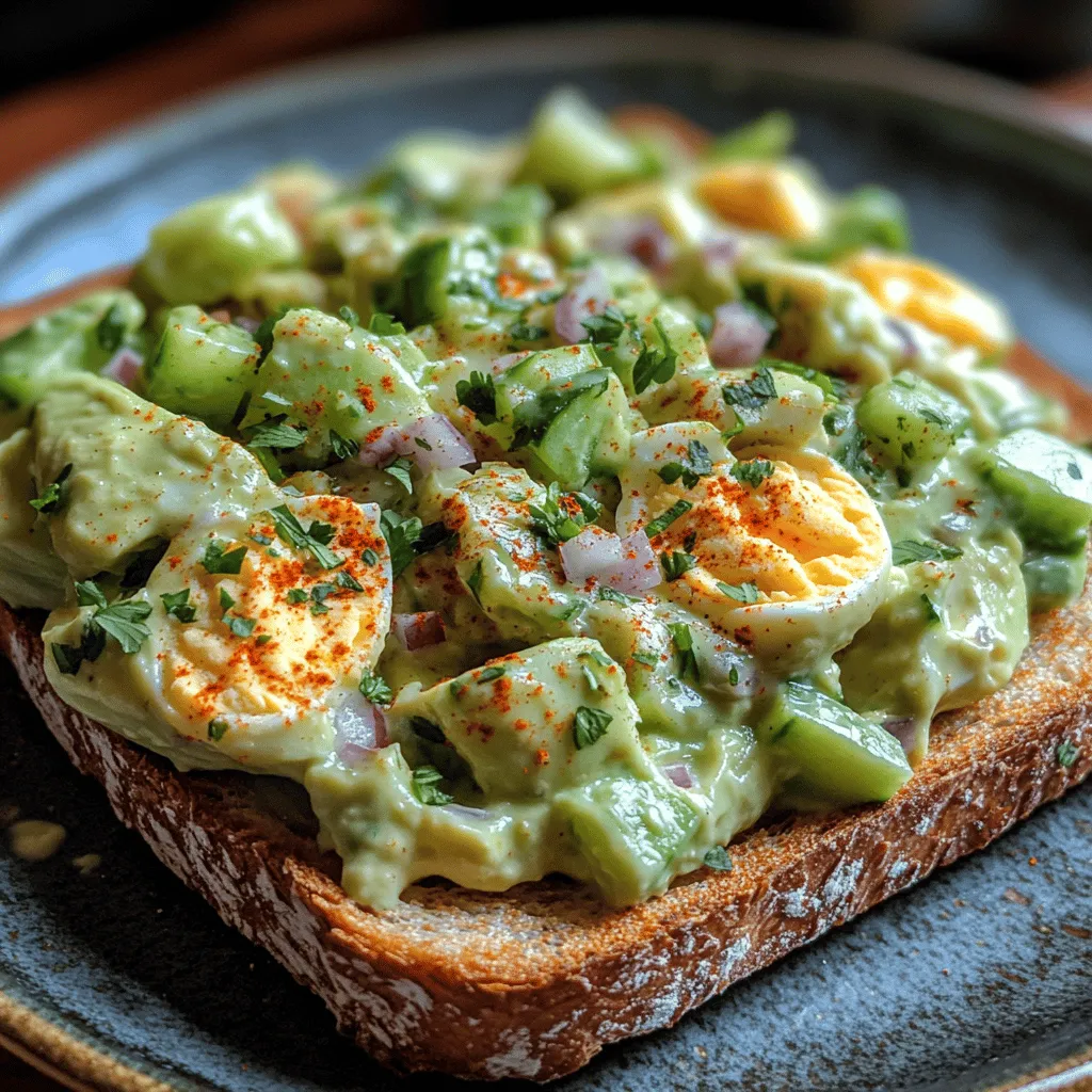 As food enthusiasts continue to embrace healthier eating habits, avocado-based dishes have surged in popularity, captivating palates with their creamy texture and rich flavor. Among the myriad of avocado recipes, the creamy avocado egg salad stands out as a delightful combination of taste and nutrition. This dish is not only easy to prepare but also offers a refreshing twist on the classic egg salad, making it a perfect choice for lunch, brunch, or even as a hearty snack.