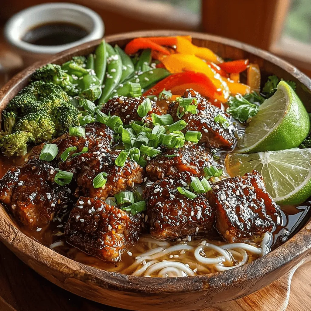 Sticky Teriyaki Chicken Noodle Bowls: A Culinary Delight