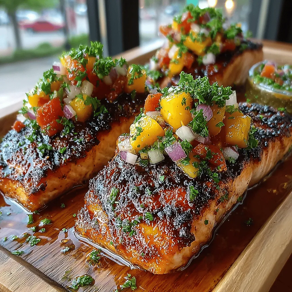 As the sun shines brighter and the days grow longer, there's nothing quite like indulging in a vibrant, flavorful dish that embodies the essence of summer. Grilled salmon with peach salsa is a culinary delight that not only tantalizes the taste buds but also celebrates the season's freshest ingredients. This dish perfectly marries the rich, buttery flavors of salmon with the sweet, juicy notes of ripe peaches, creating a balanced meal that is as nutritious as it is delicious.