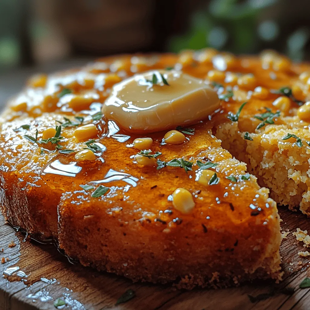 Homemade cornbread has been a beloved staple in kitchens across America, especially in the South, where it holds a special place in the hearts and homes of many. This delightful bread is not just a side dish; it's a comfort food that evokes memories of family gatherings, potlucks, and cozy meals. When you take a bite of cornbread, you are greeted with a warm, buttery flavor that feels like a hug in food form. But what if we could elevate this classic with a unique twist? Enter Sweet Honey Butter Cornbread—a recipe that combines the rich, savory notes of traditional cornbread with the delightful sweetness of honey and the richness of butter, creating a perfect harmony of flavors.