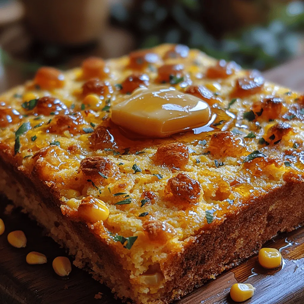 Homemade cornbread has been a beloved staple in kitchens across America, especially in the South, where it holds a special place in the hearts and homes of many. This delightful bread is not just a side dish; it's a comfort food that evokes memories of family gatherings, potlucks, and cozy meals. When you take a bite of cornbread, you are greeted with a warm, buttery flavor that feels like a hug in food form. But what if we could elevate this classic with a unique twist? Enter Sweet Honey Butter Cornbread—a recipe that combines the rich, savory notes of traditional cornbread with the delightful sweetness of honey and the richness of butter, creating a perfect harmony of flavors.