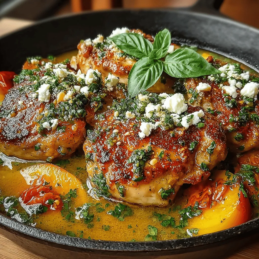 As summer reaches its peak, it brings with it an abundance of fresh and vibrant ingredients perfect for creating delightful meals that celebrate the season. One such dish is the Peach Basil Chicken Skillet, a recipe that beautifully balances savory and sweet flavors, making it an ideal choice for warm days when you crave something light yet satisfying. This dish not only showcases the juicy sweetness of ripe peaches but also features the fragrant notes of fresh basil, culminating in a culinary experience that is both refreshing and delicious.