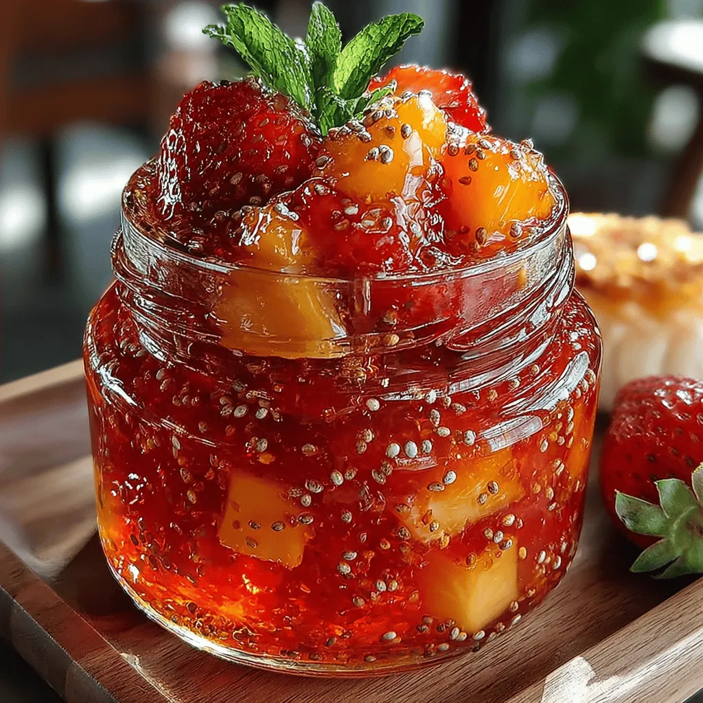 In a world where health-conscious choices dominate our food landscape, innovative recipes like Peachy Strawberry Bliss Chia Jam have emerged as delightful alternatives to traditional jams. This recipe not only satisfies your sweet tooth but also nourishes your body, allowing you to indulge without the guilt. Chia jam is a tantalizing blend of flavor and nutrition, promising a vibrant taste experience while utilizing wholesome ingredients.
