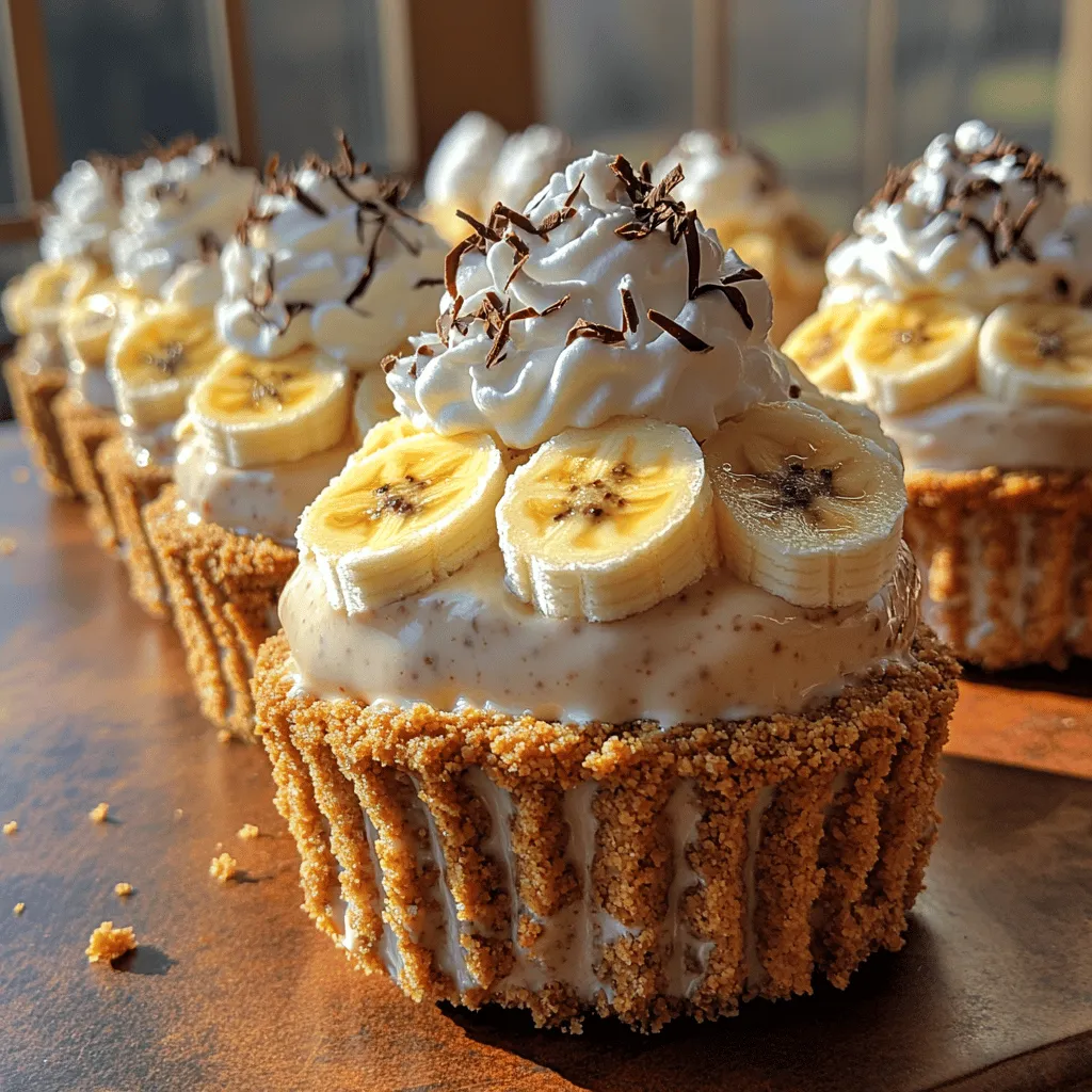 When the temperature rises and cravings for something sweet kick in, the Banana Bliss No-Bake Pie Cups emerge as the perfect solution. This delightful dessert encapsulates the essence of summer, combining the creamy richness of vanilla pudding with the natural sweetness of perfectly ripe bananas, all embraced by a crunchy graham cracker crust. With minimal preparation time and no need for an oven, this recipe is an ideal choice for busy families, spontaneous gatherings, or anyone looking for an effortless way to satisfy their sweet tooth.