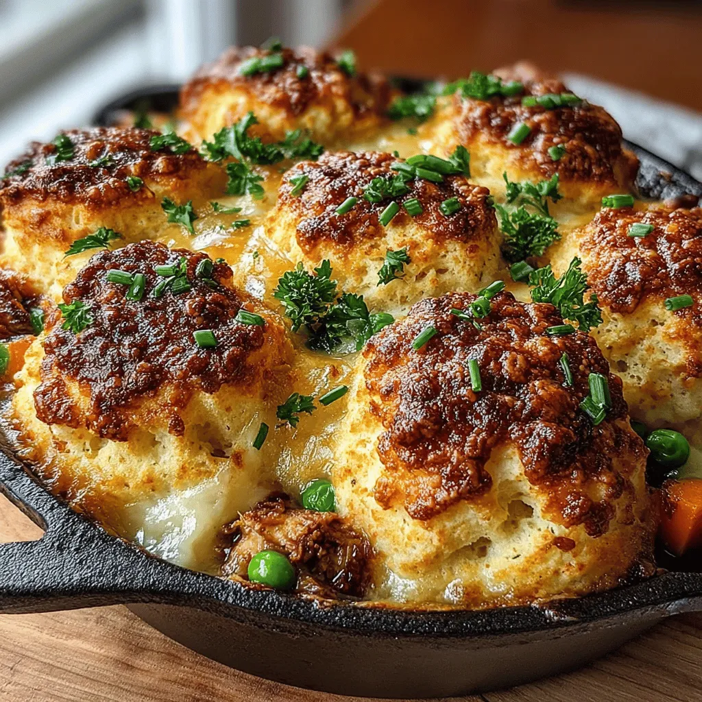 Savory Cheddar Herb Biscuit Pot Pie: The Ultimate Comfort Food