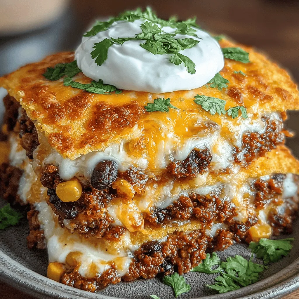 Cheesy Ground Turkey Enchilada Bake: Recipe Completion and Serving Suggestions