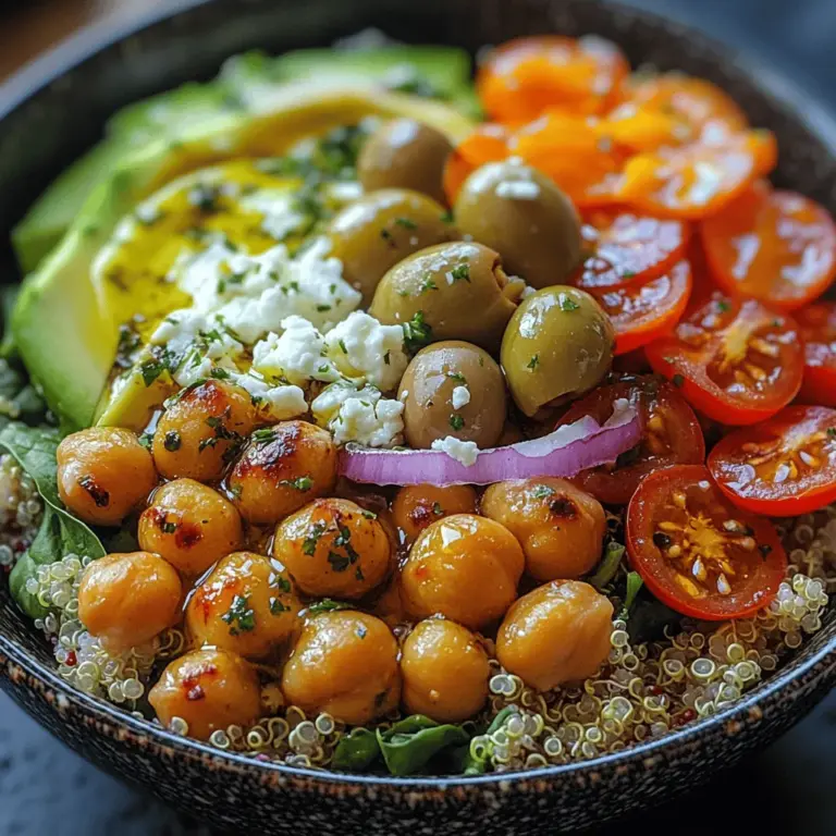 In the world of culinary delights, few dishes are as vibrant and nourishing as the Mediterranean Chickpea Power Bowl. This wholesome meal is not just a feast for the eyes; it is a celebration of flavors, textures, and nutrition that encapsulates the essence of Mediterranean cuisine. Known for its rich variety of fresh ingredients and heart-healthy components, this power bowl is an ideal choice for anyone looking to embrace a balanced lifestyle without sacrificing taste.