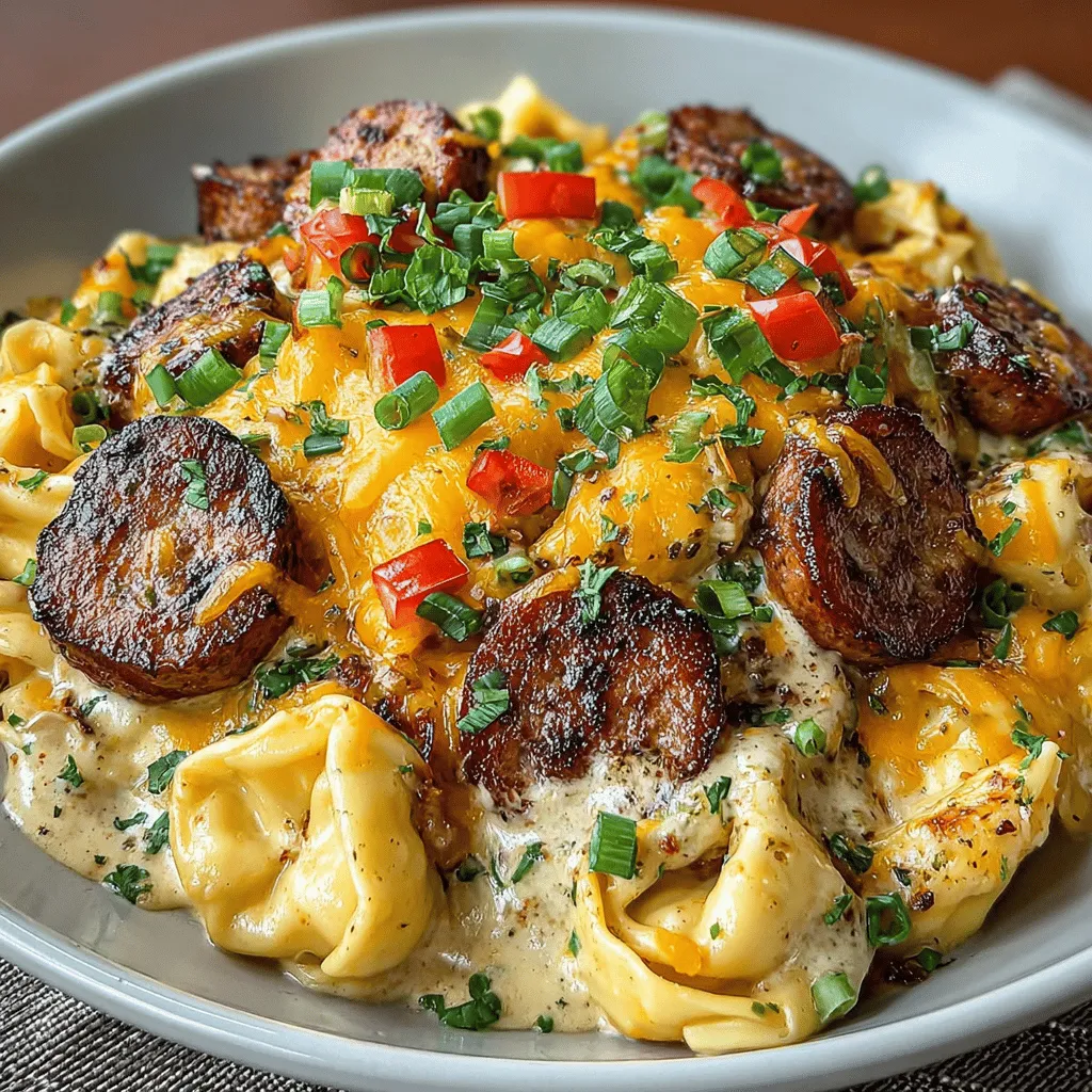 Spicy Creamy Cajun Tortellini Delight