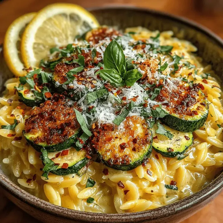 In the realm of culinary creations, few dishes capture the essence of summer like Lemon Zest Orzo Delight with Zucchini. This vibrant recipe is not only a visual feast but also a celebration of fresh flavors that come together effortlessly. The bright notes of lemon paired with the tender crunch of zucchini create a delightful combination that is both invigorating and satisfying. As the demand for easy, healthy recipes continues to grow in today’s fast-paced cooking landscape, this dish stands out as a perfect choice for any meal, whether it’s a quick weeknight dinner or a delightful addition to a gathering with friends.