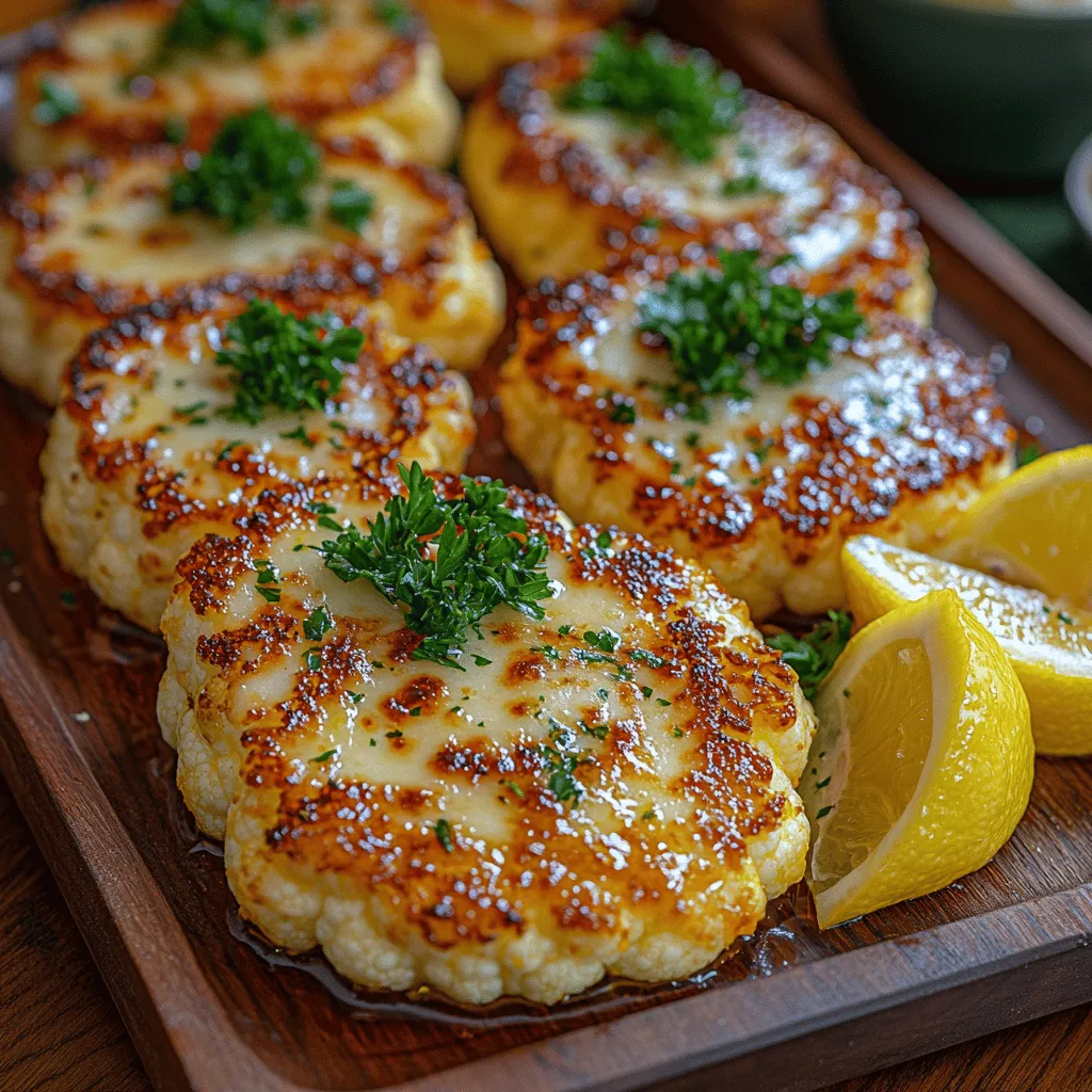In recent years, there has been a significant shift in culinary trends, with an increasing number of people embracing plant-based dishes. This movement goes beyond mere dietary choices; it represents a lifestyle change that prioritizes health, sustainability, and the exploration of vibrant flavors. One dish that perfectly embodies this evolution is Golden Parmesan Cauliflower Steaks. These delectable, hearty slices of cauliflower provide a satisfying and nutritious alternative to traditional meat-based meals, appealing to both vegetarians and meat-lovers alike.