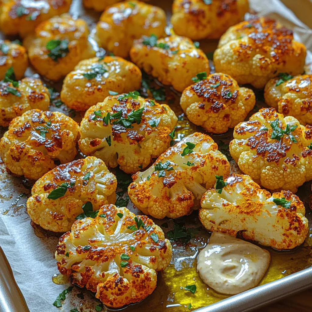 Golden Turmeric Roasted Cauliflower is more than just a side dish; it’s a vibrant celebration of flavor, nutrition, and versatility. This dish has gained popularity in recent years, not only for its stunning appearance but also for its health benefits and rich culinary heritage. Turmeric, known for its bright yellow hue and earthy flavor, has been a staple in various cuisines, particularly in Indian and Middle Eastern dishes. When paired with the naturally nutty flavor of cauliflower and a medley of spices, this recipe transforms a simple vegetable into a gourmet experience.