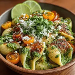 If you're a pasta lover looking for a fresh twist on your favorite dishes, then Creamy Avocado Cilantro Pasta Shells may just become your new go-to recipe. This delightful dish features jumbo pasta shells enveloped in a vibrant, creamy sauce made from ripe avocados and fresh cilantro. It's not only visually appealing but also a nutritious option that can cater to various dietary preferences. Whether you're seeking a light meal for a warm day or a satisfying dish that can be enjoyed cold, this recipe is designed for convenience and flavor.