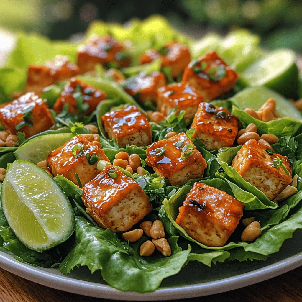 In today's health-conscious world, the quest for delicious yet nutritious meals has led many to explore plant-based recipes. Among the myriad of options available, Crispy Crunch Tofu Peanut Lettuce Cups stand out as a delightful fusion of flavors and textures that not only tantalize the taste buds but also provide a wealth of health benefits. This vibrant dish showcases the versatility of tofu, making it an ideal choice for various occasions. Whether you're hosting a gathering, enjoying a light lunch, or simply looking for a satisfying snack, these lettuce cups are sure to impress.