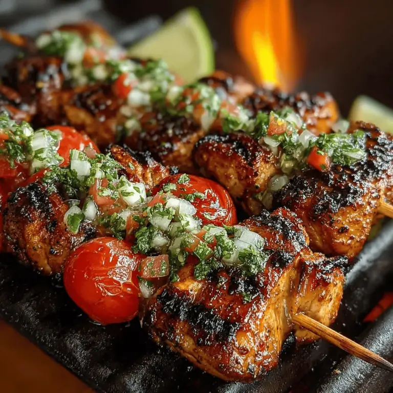 As the warm days of summer approach, there's nothing quite like the tantalizing aroma of grilled chicken skewers wafting through the air. Among the myriad of summer dishes, Citrus Chicken Skewers with Zesty Lime Salsa stand out as a refreshing and vibrant option that embodies the essence of the season. Bursting with zesty flavors and complemented by a colorful salsa, this recipe not only pleases the palate but also brings a burst of sunshine to any gathering, whether it’s a backyard barbecue, a picnic in the park, or a simple weeknight dinner at home.