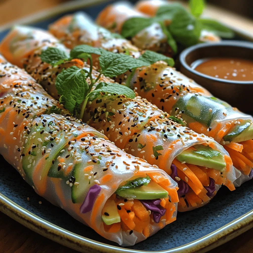 Spring rolls have long been celebrated as a vibrant and nutritious option for those seeking a light meal or snack. Their appeal lies not only in their fresh ingredients but also in their versatility. These delightful rolls can be filled with a variety of vegetables, proteins, and flavors, making them suitable for any occasion—from casual lunches and picnics to elegant appetizers at dinner parties. Whether you’re a seasoned chef or a kitchen novice, spring rolls are easy to prepare and customize to your taste.
