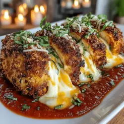 Cheddar-Stuffed Chicken Parmesan Roll-Ups: The Ultimate Comfort Meal