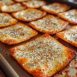 If you’re on the hunt for a snack that’s both satisfying and easy to make, look no further than toasty everything bagel chips. These delightful bites offer a tantalizing crunch and a savory flavor explosion that can elevate any snack time. The appeal of everything bagel chips lies in their versatility; whether you enjoy them as a standalone treat or paired with your favorite dips, they promise a delightful experience for your taste buds. Plus, they make for a fantastic addition to parties or gatherings, allowing you to share a piece of culinary creativity with friends and family.