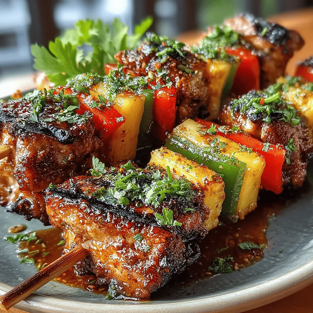 The success of any dish often lies in the quality and selection of its ingredients. Pineapple Paradise Chicken Skewers feature a harmonious blend of fresh components, each contributing its unique characteristics to the overall flavor profile.