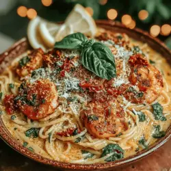 Creamy Sun-Dried Tomato Shrimp Pasta
