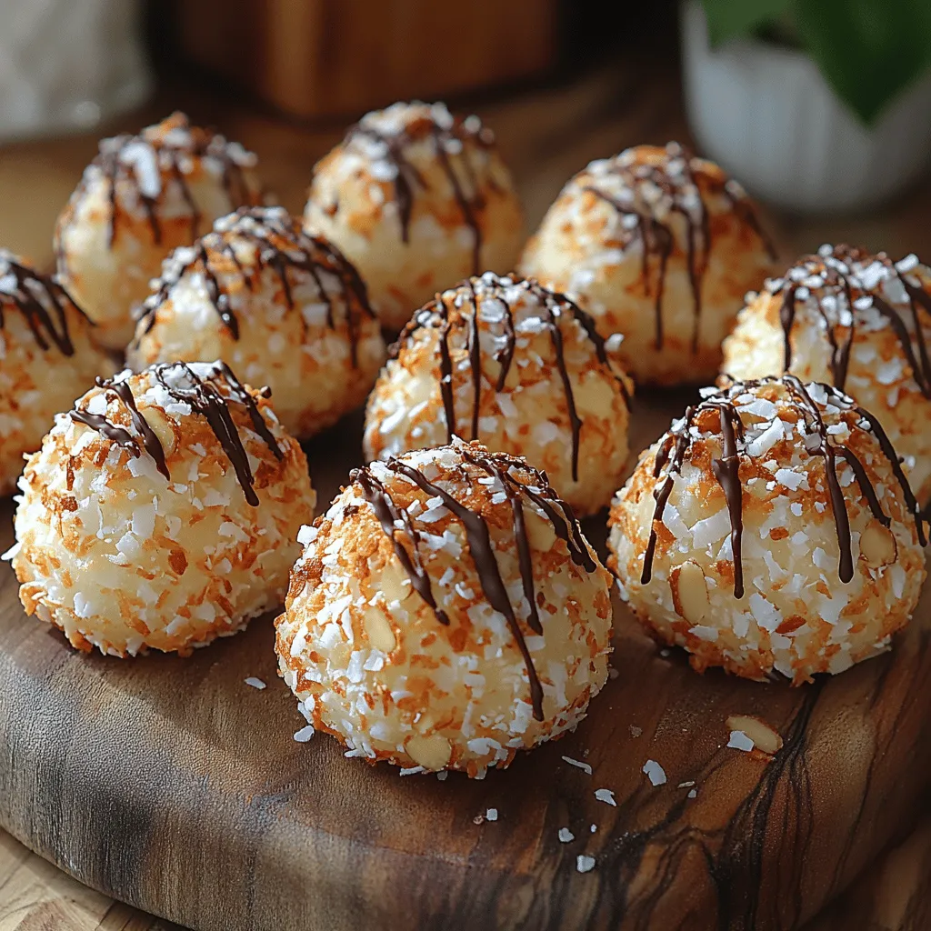If you're in search of a snack that is not only delicious but also brimming with nutritional benefits, look no further than Crunchy Almond Coconut Bites. This delightful treat artfully blends the rich flavors of almonds and coconut, creating a snack that is both satisfying and health-conscious. Packed with fiber, protein, and healthy fats, these bites are an ideal choice for anyone aiming to maintain a balanced diet, whether you're a busy professional, a parent on the go, or simply someone who enjoys wholesome treats.