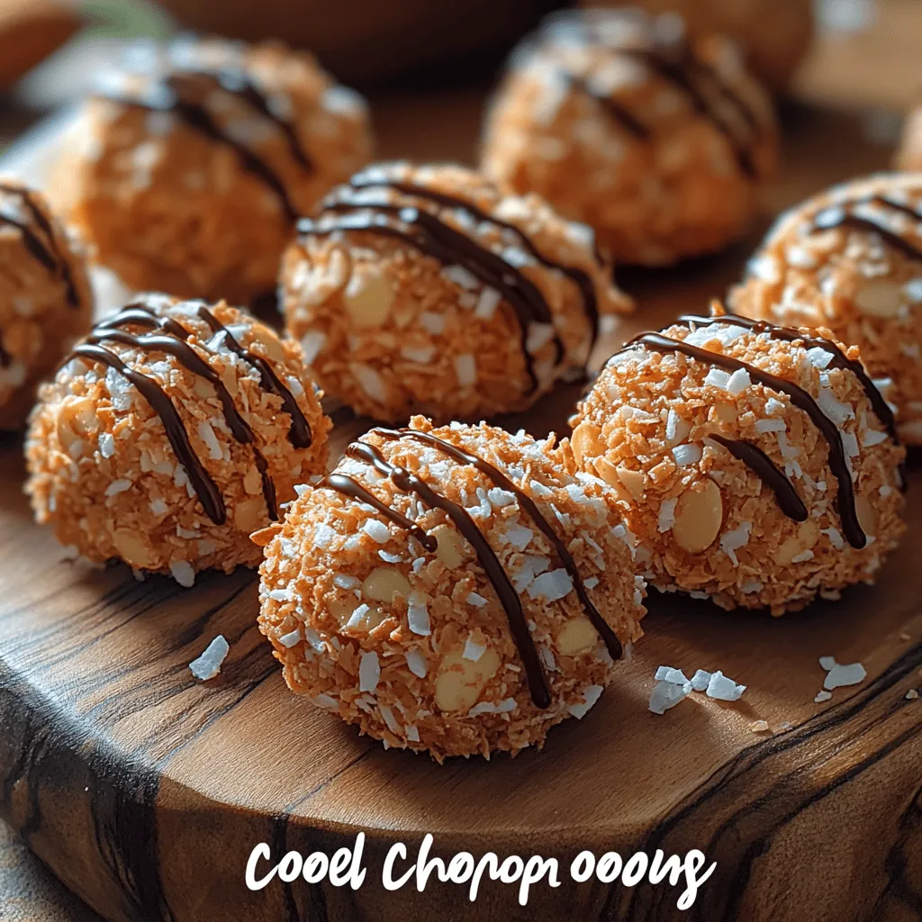 If you're in search of a snack that is not only delicious but also brimming with nutritional benefits, look no further than Crunchy Almond Coconut Bites. This delightful treat artfully blends the rich flavors of almonds and coconut, creating a snack that is both satisfying and health-conscious. Packed with fiber, protein, and healthy fats, these bites are an ideal choice for anyone aiming to maintain a balanced diet, whether you're a busy professional, a parent on the go, or simply someone who enjoys wholesome treats.