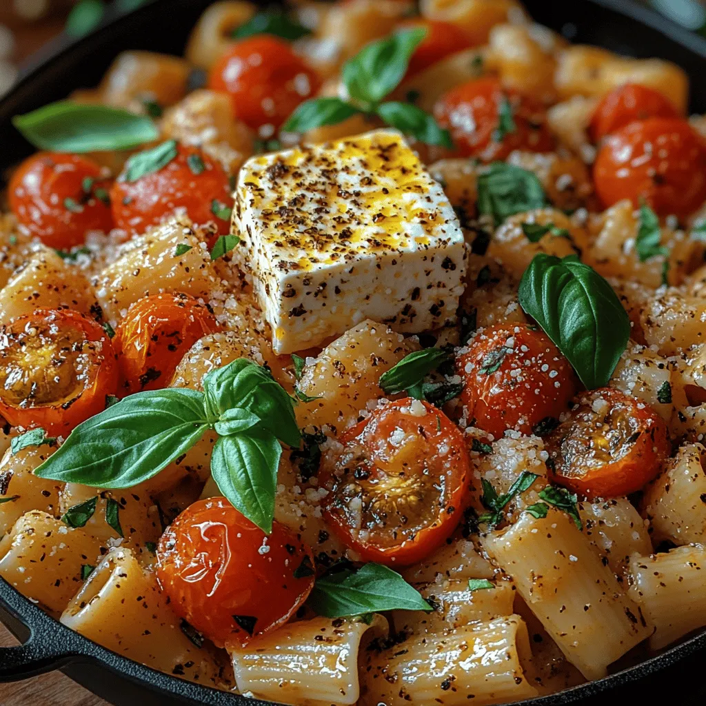 To create the perfect baked feta pasta with cherry tomatoes, it’s essential to understand the key ingredients that contribute to its delectable taste and texture.