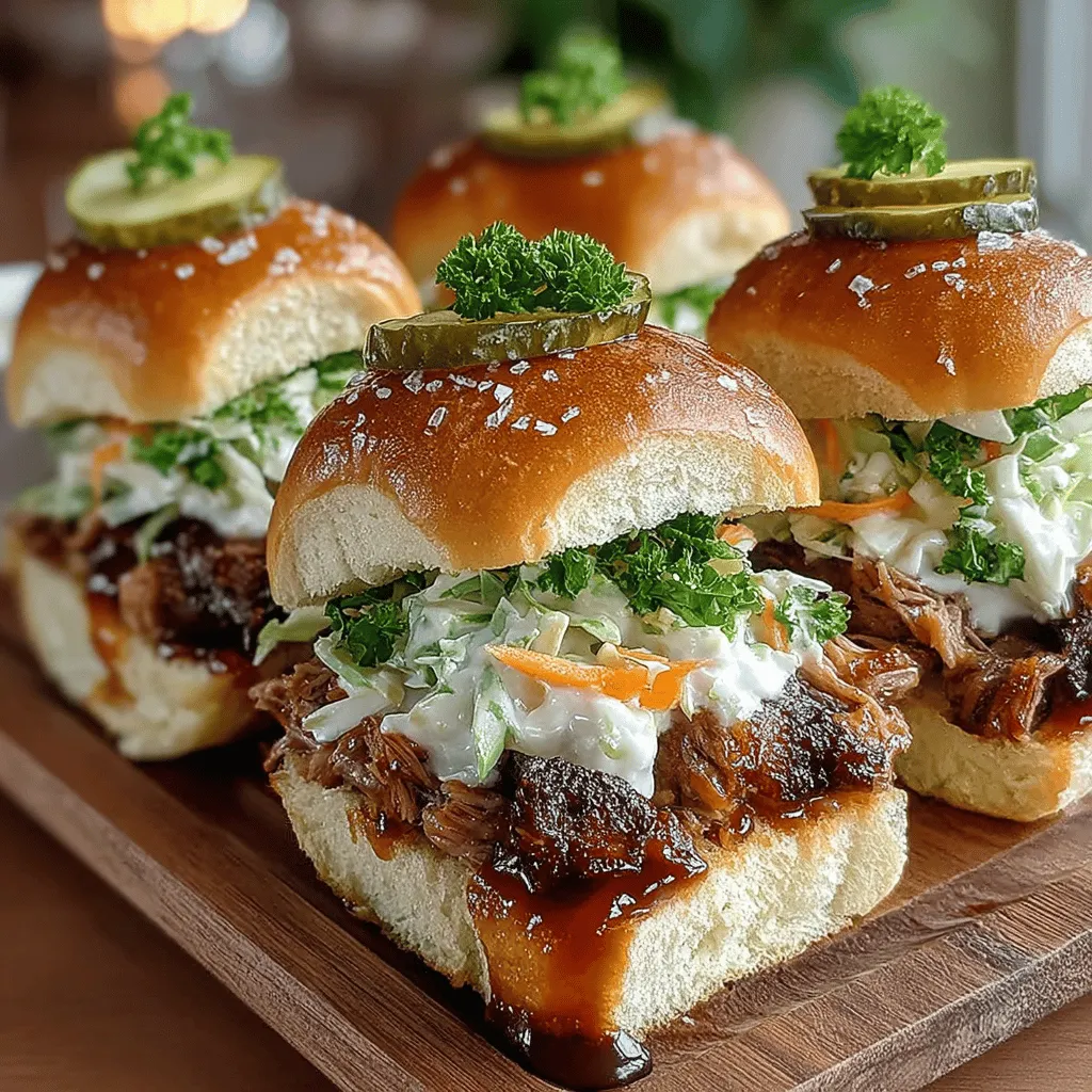 Pulled pork sliders are not just a meal; they embody the spirit of camaraderie and celebration. This crowd-pleasing dish is the perfect addition to gatherings, whether it’s a lively game day, a family reunion, or a casual dinner with friends. The combination of sweet and smoky flavors elevates the humble pork into a culinary experience that tantalizes the taste buds and leaves everyone craving more. With the right technique, pulled pork can be effortlessly prepared, especially when you utilize a slow cooker or oven, making it accessible for cooks of all skill levels.