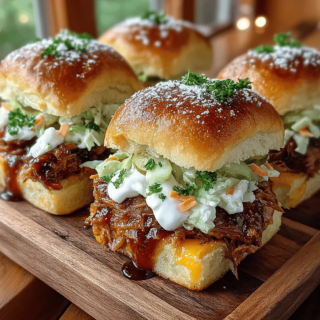 Pulled pork sliders are not just a meal; they embody the spirit of camaraderie and celebration. This crowd-pleasing dish is the perfect addition to gatherings, whether it’s a lively game day, a family reunion, or a casual dinner with friends. The combination of sweet and smoky flavors elevates the humble pork into a culinary experience that tantalizes the taste buds and leaves everyone craving more. With the right technique, pulled pork can be effortlessly prepared, especially when you utilize a slow cooker or oven, making it accessible for cooks of all skill levels.