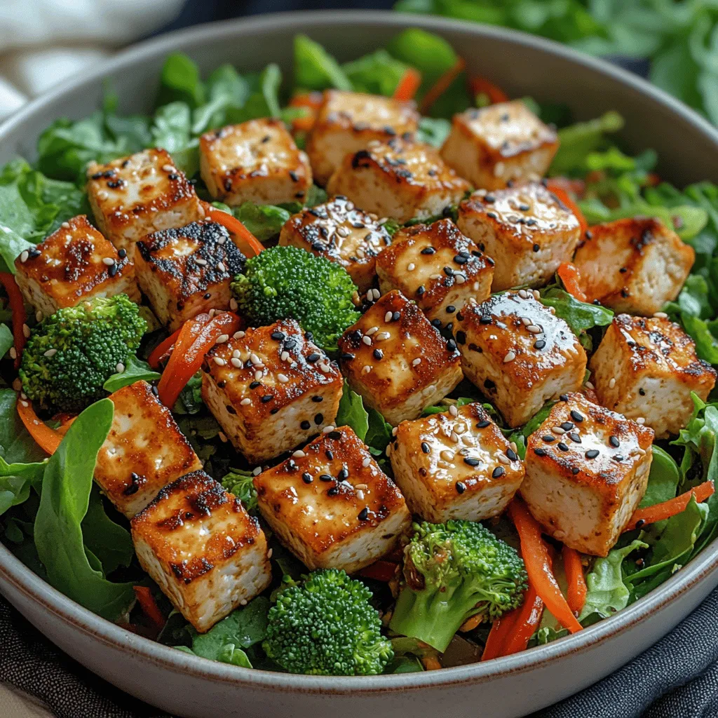 In recent years, plant-based diets have surged in popularity, with more individuals recognizing the potential health benefits they offer. From weight management to improved heart health, the advantages of incorporating more fruits, vegetables, grains, and plant proteins into our meals are numerous. One delightful way to enjoy a plant-based lifestyle is through the Crunchy Sesame Tofu Salad—a dish that not only satisfies the palate but also nourishes the body with its vibrant ingredients.